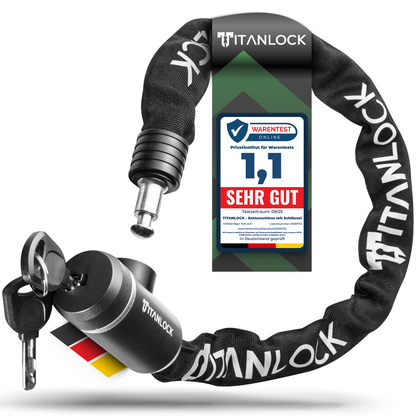 TITANLOCK Kettenschloss mit Schlüssel