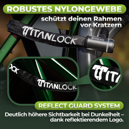 TITANLOCK Kettenschloss mit Schlüssel