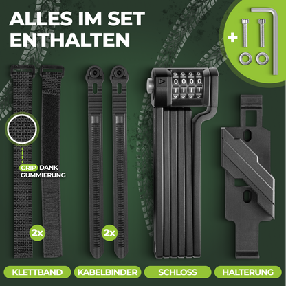 TITANLOCK Faltschloss mit Zahlencode
